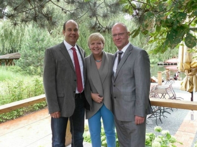 Lars Kolan, Hannelore Kraft und Stephan Loge